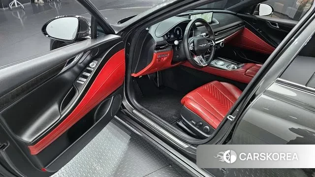 Genesis G80 (RG3) 2022 Черный из Кореи, фото 2