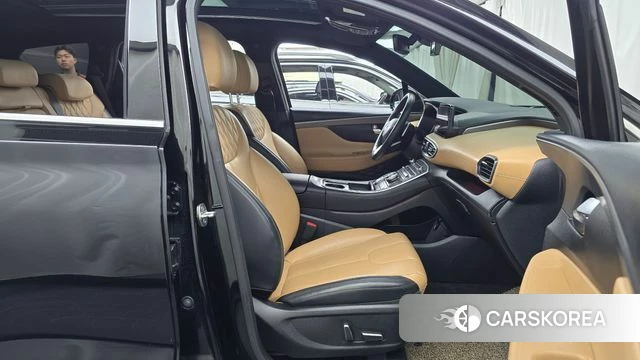 Hyundai The New Santa Fe 2021 Черный из Кореи, фото 2