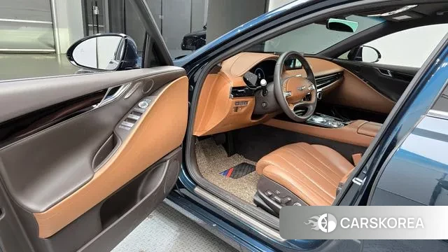 Genesis G80 (RG3) 2022 Синий из Кореи, фото 2