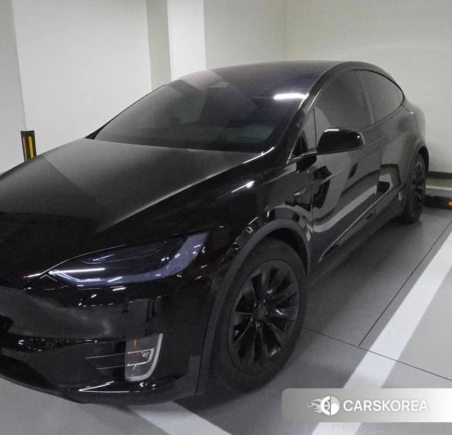 Tesla Model X 2018 Черный из Кореи, фото 2