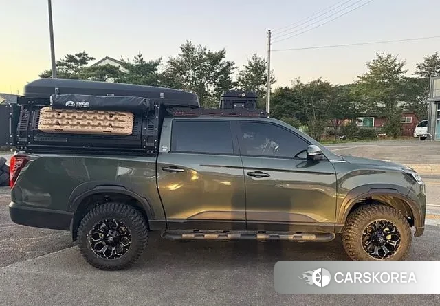 Ssangyong The New Rexton Sports Cannes 2024 Темно-зеленый из Кореи, фото 2