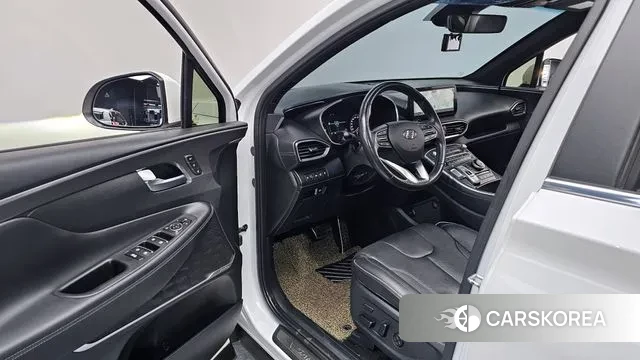 Hyundai The New Santa Fe 2021 Белый из Кореи, фото 2