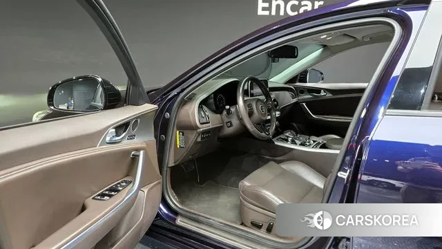 Kia Stinger 2018 Синий из Кореи, фото 2