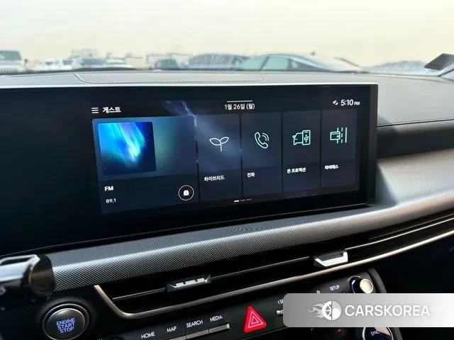 Hyundai Sonata D Edge Hybrid (DN8) 2023 Белый из Кореи, фото 2