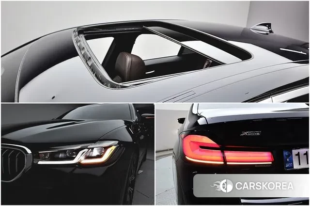 BMW 5 Series (G30) 2021 Черный из Кореи, фото 2