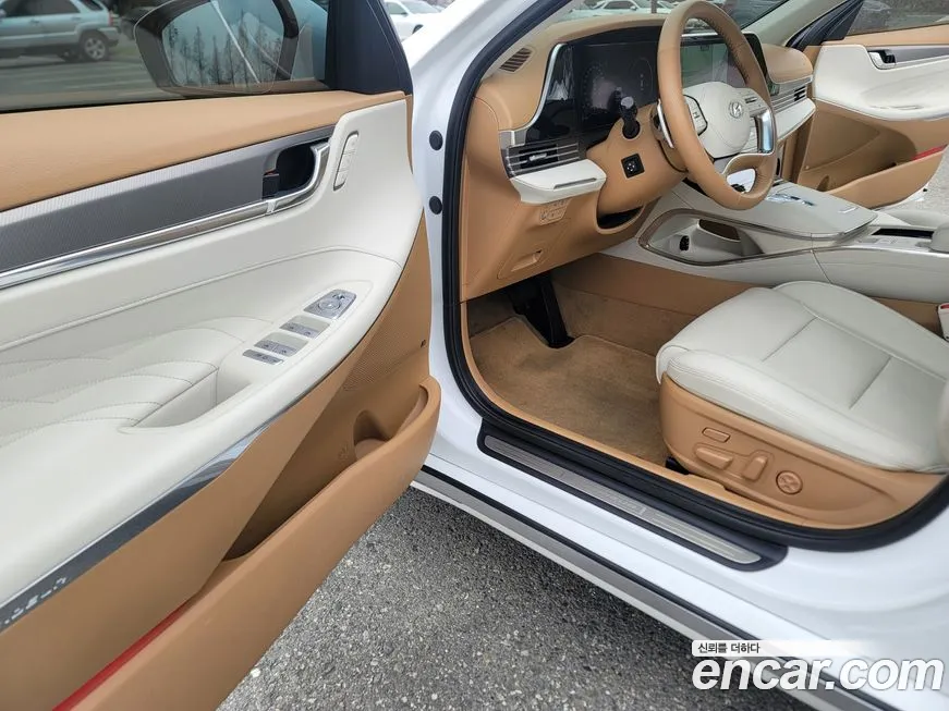 Hyundai The New Grandeur IG Hybrid 2021 Белый из Кореи, фото 2