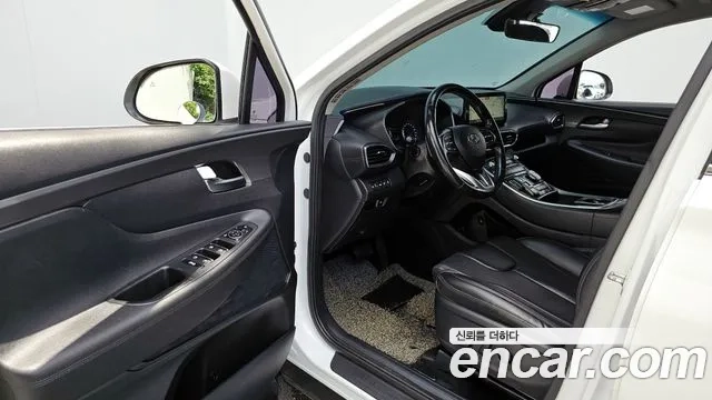 Hyundai The New Santa Fe 2021 Белый из Кореи, фото 2