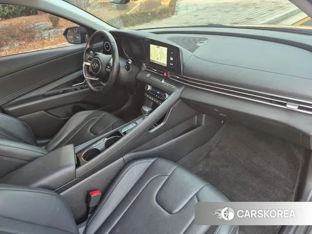 Hyundai Avante (CN7) 2021 Темно-зеленый из Кореи, фото 2