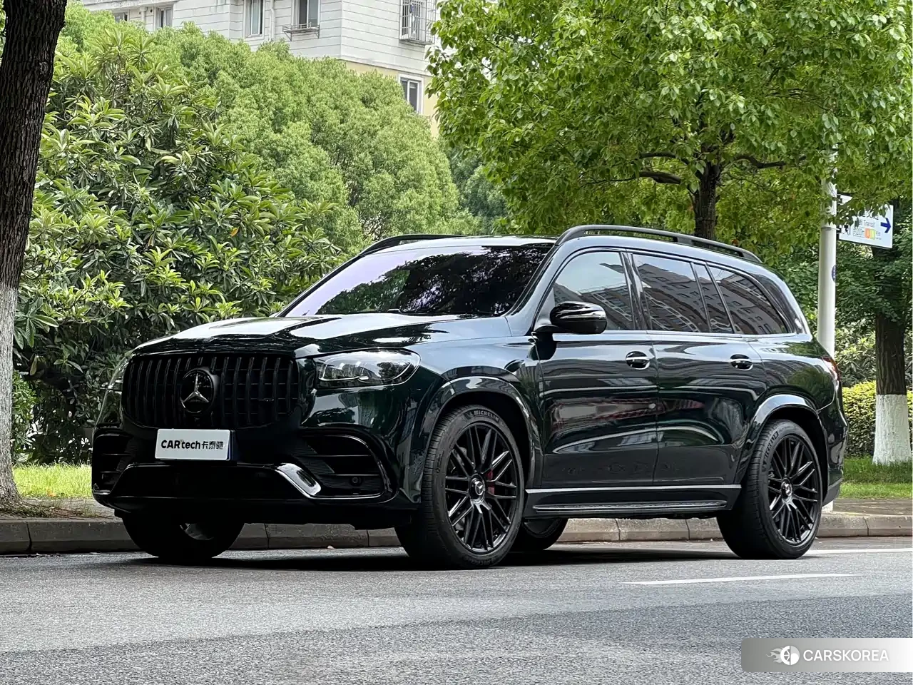 Mercedes-Benz GLS AMG 2024 Зеленый из Китая, фото 2