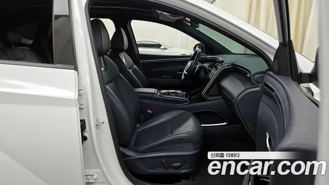 Hyundai Tucson Hybrid (NX4) 2021 Белый из Кореи, фото 2