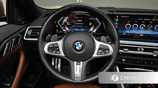 BMW 4 Series (G22) 2023 Синий из Кореи, фото 2