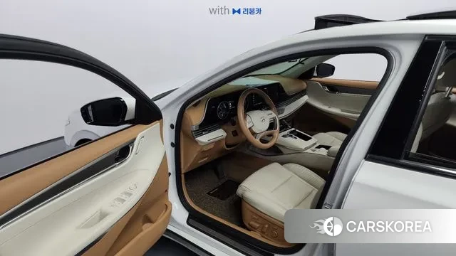 Hyundai The New Grandeur IG Hybrid 2021 Белый из Кореи, фото 2