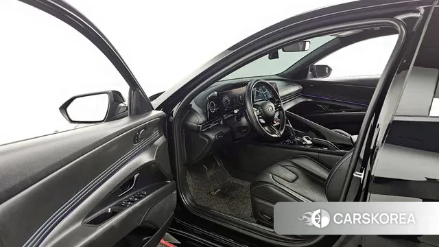 Hyundai Avante (CN7) 2021 Черный из Кореи, фото 2