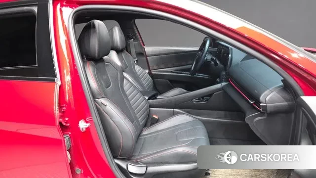 Hyundai Avante (CN7) 2021 Красный из Кореи, фото 2