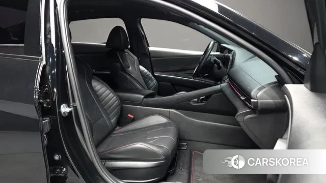 Hyundai Avante (CN7) 2021 Черный из Кореи, фото 2