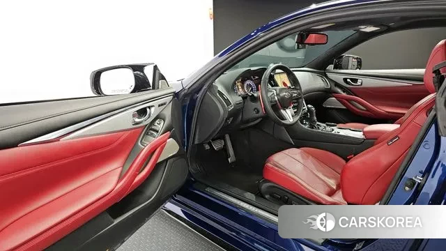 Infiniti Q60 (CV37) 2018 Синий из Кореи, фото 2