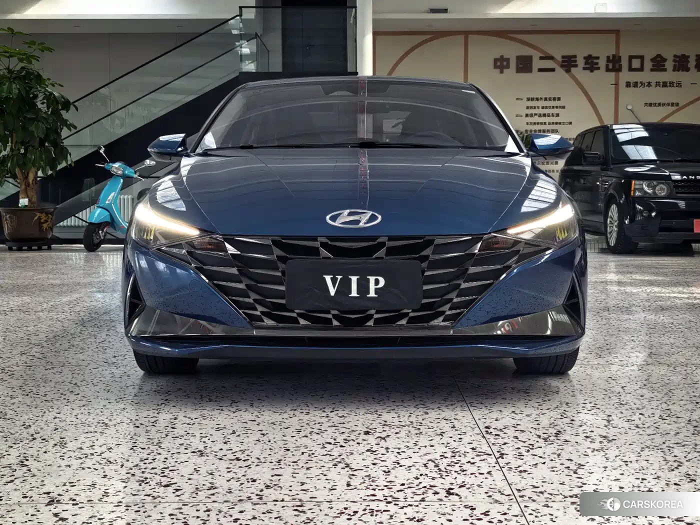 Hyundai Elantra 2022 Синий из Китая, фото 2