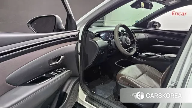 Hyundai Tucson Hybrid (NX4) 2022 Белый из Кореи, фото 2