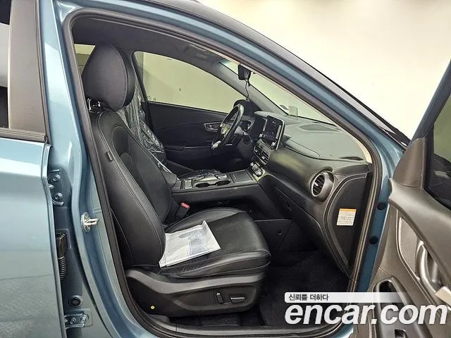 Hyundai Kona Electric 2019 Небесно-голубой из Кореи, фото 2