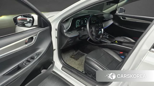 Hyundai The New Grandeur IG Hybrid 2022 Белый из Кореи, фото 2