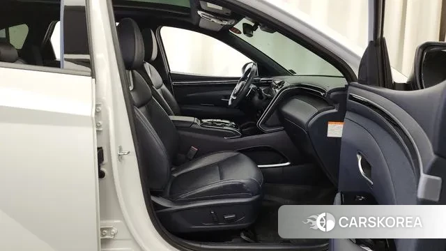 Hyundai Tucson Hybrid (NX4) 2020 Белый из Кореи, фото 2