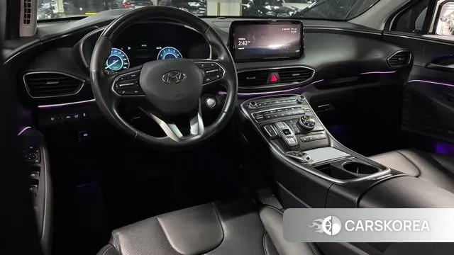 Hyundai The New Santa Fe 2022 Белый из Кореи, фото 2