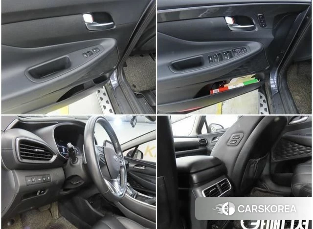 Hyundai The New Santa Fe 2021 Темно-зеленый из Кореи, фото 2