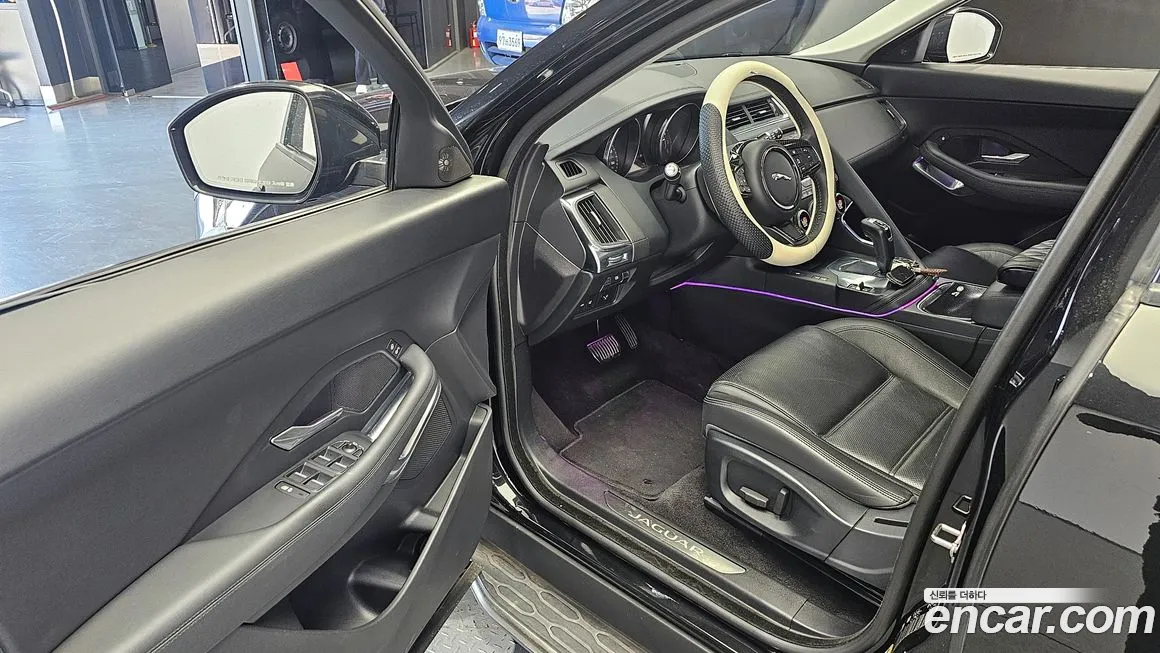 Jaguar E-PACE 2018 Черный из Кореи, фото 2