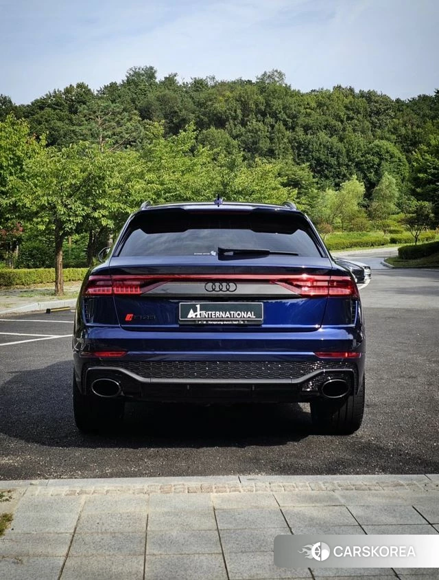 Audi RSQ8 (4M) 2021 Синий из Кореи, фото 2