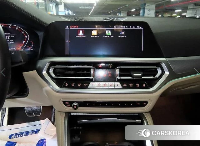 BMW 4 Series (G22) 2021 Черный из Кореи, фото 2