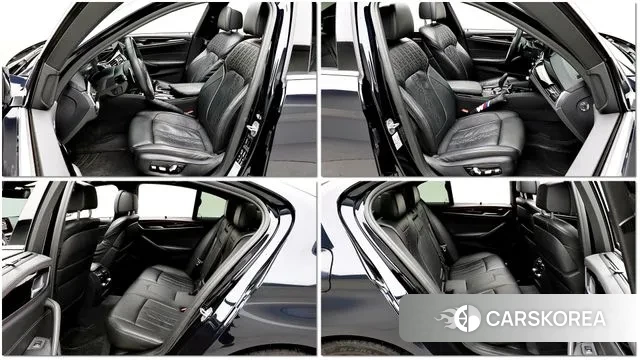 BMW 5 Series (G30) 2019 Синий из Кореи, фото 2