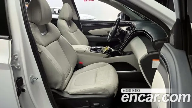 Hyundai Tucson Hybrid (NX4) 2023 Белый из Кореи, фото 2