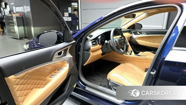 Genesis The New G70 Shooting Brake 2024 Синий из Кореи, фото 2