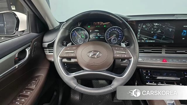 Hyundai The New Grandeur IG Hybrid 2020 Белый из Кореи, фото 2