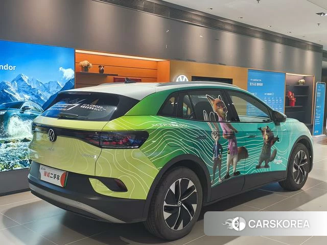 Volkswagen ID.4 CROZZ 2025 Зеленый из Китая, фото 2