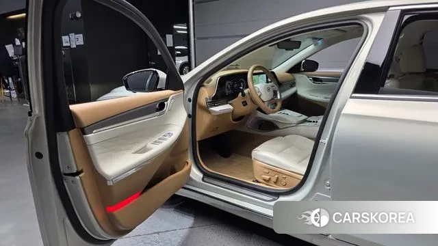 Hyundai The New Grandeur IG Hybrid 2021 Песочный из Кореи, фото 2