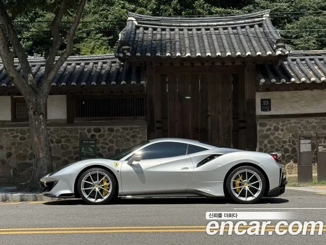Ferrari 488 Pista 2019 Серебряный из Кореи, фото 2