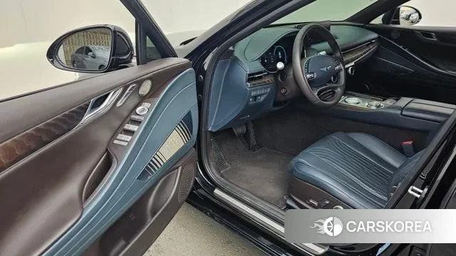 Genesis G80 (RG3) 2021 Черный из Кореи, фото 2