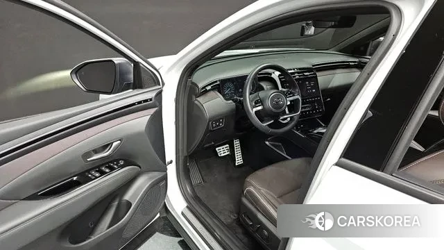 Hyundai Tucson Hybrid (NX4) 2023 Белый из Кореи, фото 2