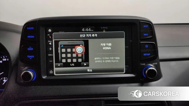 Hyundai Kona 2019 Черный из Кореи, фото 2