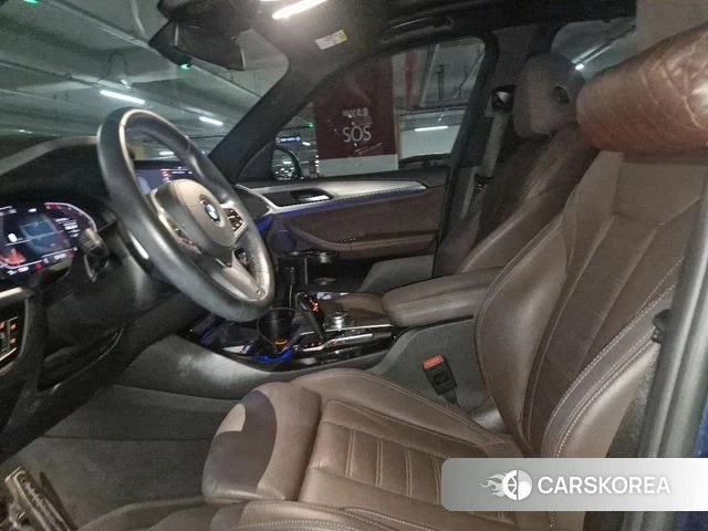 BMW X3 (G01) 2020 Синий из Кореи, фото 2