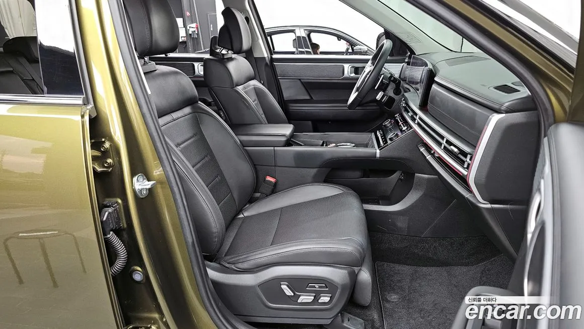 Hyundai Santa Fe (MX5) 2024 Светло-зеленый из Кореи, фото 2