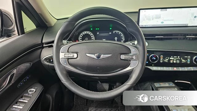 Genesis GV70 2022 Темно-зеленый из Кореи, фото 2