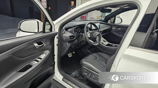 Hyundai The New Santa Fe 2022 Белый из Кореи, фото 2