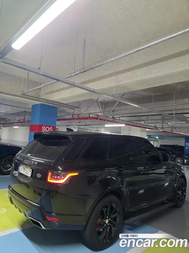 Land Rover Range Rover Sport 2nd Generation 2018 Черный из Кореи, фото 2