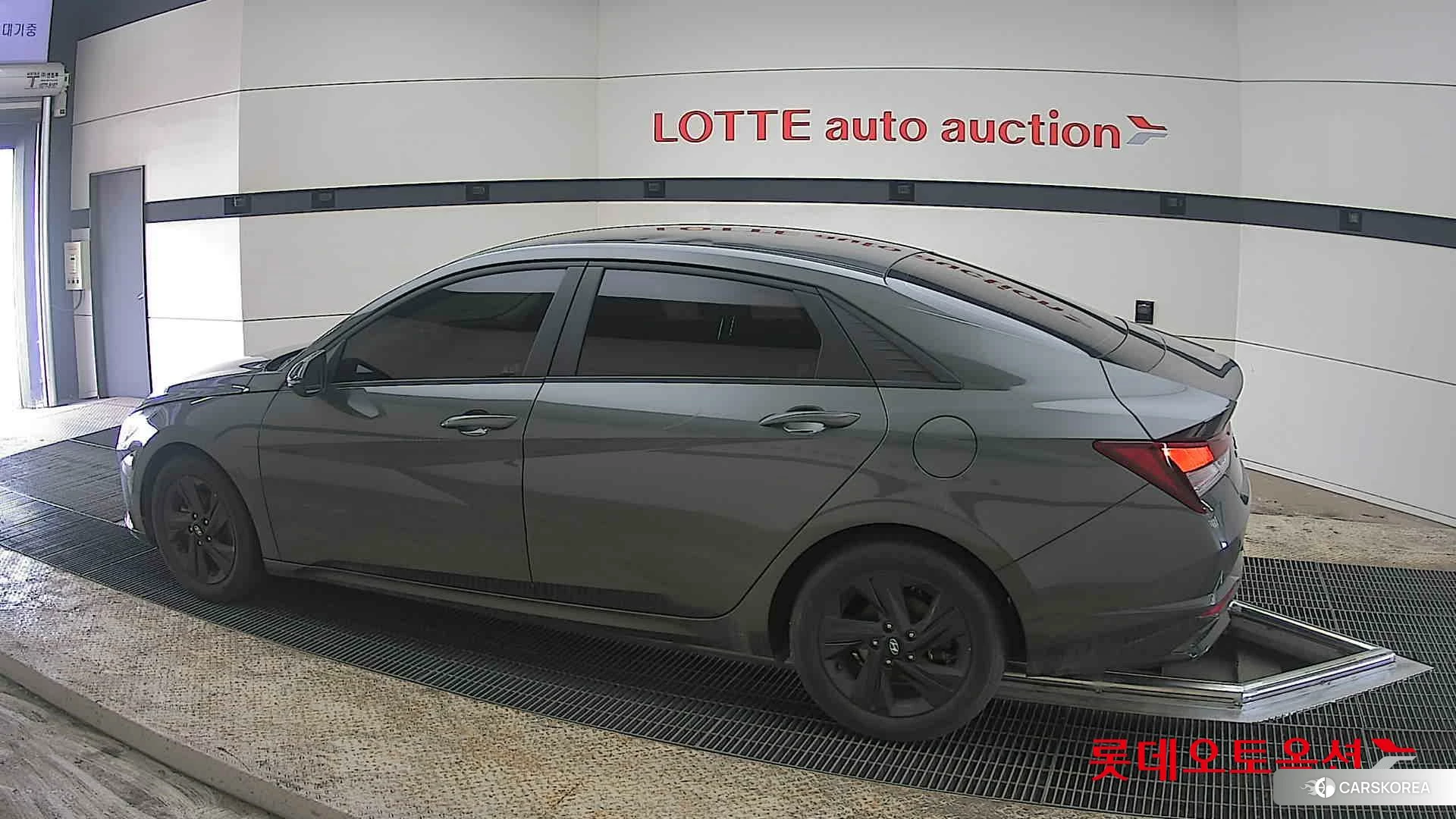 Hyundai Avante Hybrid 2022 Amazon Grey Metallic из Кореи, фото 2