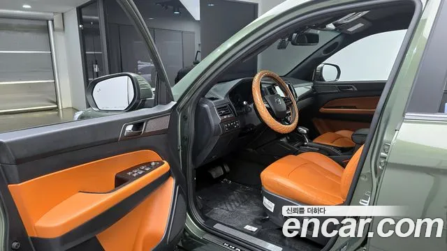 Ssangyong The New Rexton Sports Cannes 2022 Светло-зеленый из Кореи, фото 2