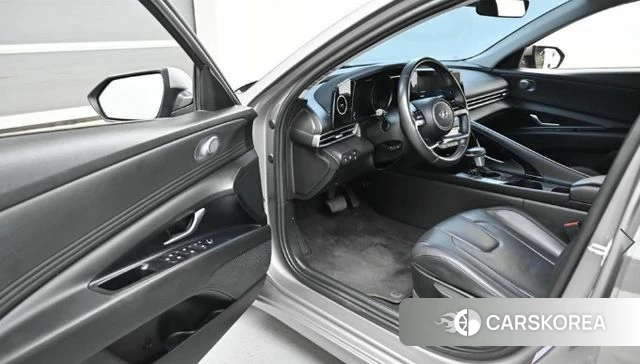 Hyundai Avante Hybrid (CN7) 2020 Серебристо-серый из Кореи, фото 2