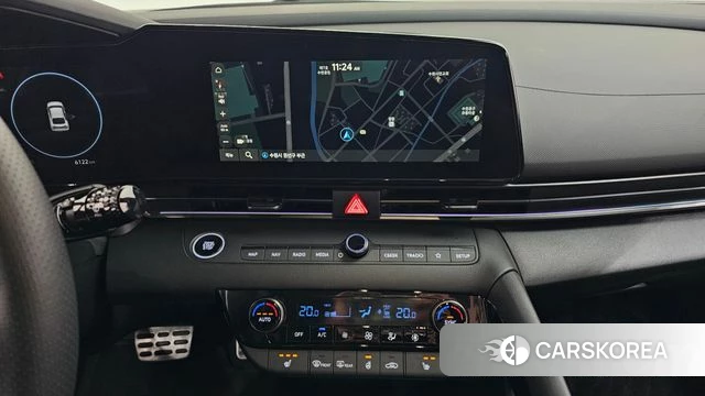 Hyundai The New Avante (CN7) 2025 Светло-серебряный цвет из Кореи, фото 2