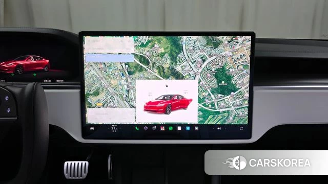 Tesla Model S 2023 Красный из Кореи, фото 2